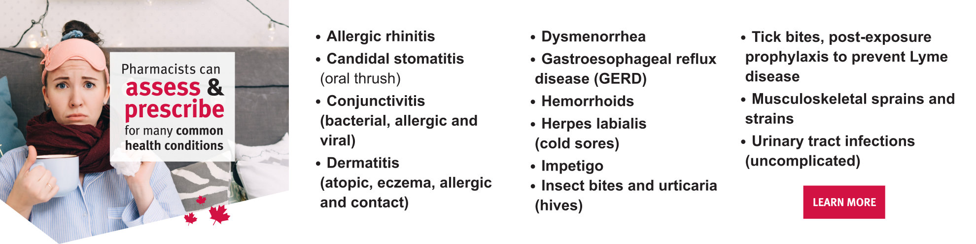 prescribing pharmacist for minor ailments